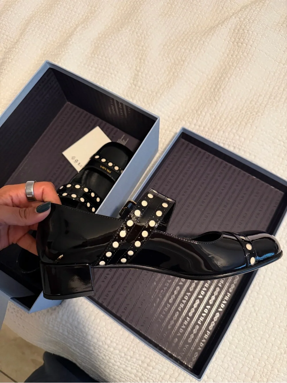Prada sleek rounded